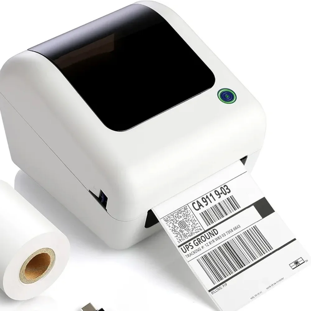 JADENS Thermal Bluetooth Shipping Label Printer, 4×6 Label Printer